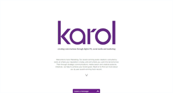 Desktop Screenshot of karolmarketing.com